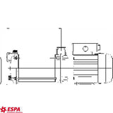 Pumpe Aspri 20-5 SM GG  ESPA